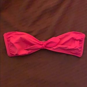 Victoria’s Secret Pink Tie Bandeau Bathing Suit